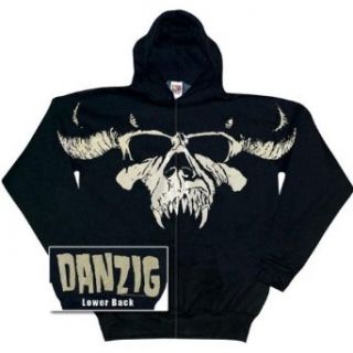 Danzig   Skull Zip Hoodie   X Large Clothing