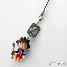 Kingdom Hearts Sora Avatar Mascot Phone Charm Toys