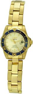 Invicta Automatic Pro Diver Womens Goldplated Watch