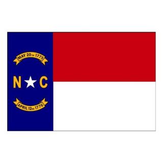 Nylglo 143960 North Carolina State Flag, 3x5 Ft