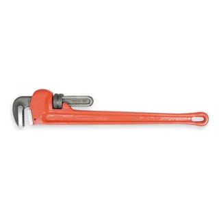 Westward 1XJZ3 Straight Pipe Wrench, Cast Iron, 36 in.