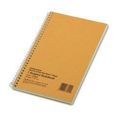 National Brand Brown Board Cover Notebook, Narrow, 1