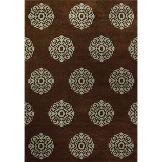 Miramar Brown and Blue Area Rug (310 x 55)