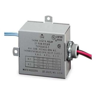 White Rodgers 8A04 1 Relay, Fan, 24 Vac