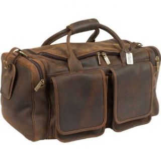 ClaireChase Distressed Hampton Duffel (Distressed Brown