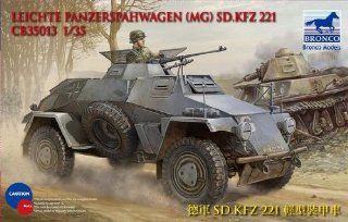 SdKfz 221 Light Armored Reconnaissance Vehicle Model Kit