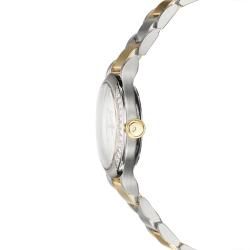 Baume & Mercier Womens Ilea Steel and Gold Quartz Diamond Watch