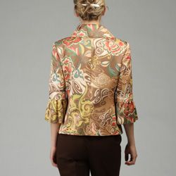 Lafayette 148 Womens Fleur Thea Textured Jacket
