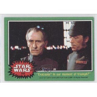 moment of triumph (Trading Card) 1977 Star Wars #222 
