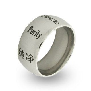 One World Purity Ring Eves Addiction Jewelry