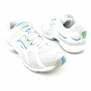 Ryka Assist XT Womens SZ 8.5 White/Grey/Teal Running Shoes