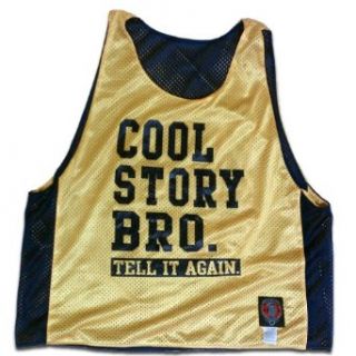 Cool Story Bro Reversible Lacrosse Lax Pinnie Clothing