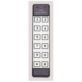Essex K1 26S Access Control Keypad, Steel, 12 Button