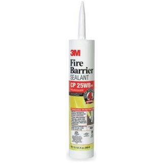 3M CP 25WB+ Fire Barrier Sealant, 27 oz., Red Brown