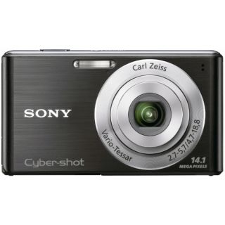 Sony Cyber shot DSC W530 14.1MP Black Digital Camera Today $249.99