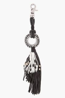 Barbara Bui Contrast Circle Charm Keychain for women