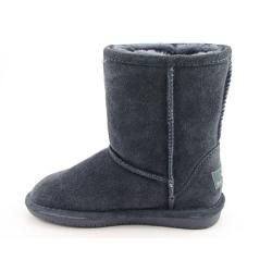 Bearpaw Emma Girls Gray Charcoal Winter Boots