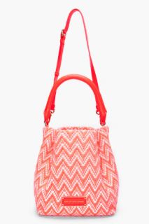 Marc By Marc Jacobs Neon Coral Rosie Hobo for women