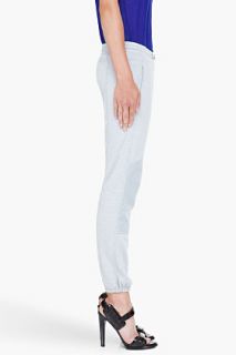 T By Alexander Wang Grey French Terry Lounge Pants for women