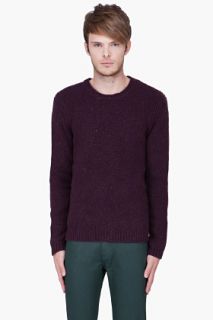 Rag & Bone Dark Purple Vail Sweater for men