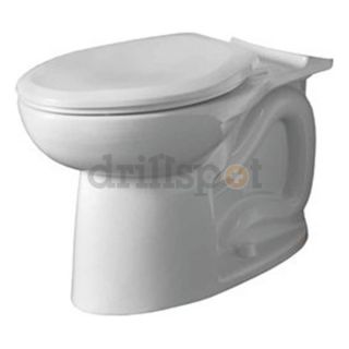 White Cadet[REG] Right Height[TM] 1.6/1.28 GPF Elongated Toilet Bowl