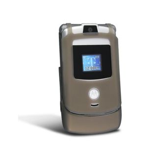 Eforcity Smoke Soft Silicone Skin Case for Motorola Razr V3 / V3c