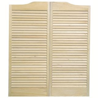 Dixieland Louvered Unfinished Cafe Doors Today $106.99 4.5 (2 reviews