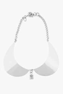 Marc By Marc Jacobs Silver Peter Pan Collar Necklace for women