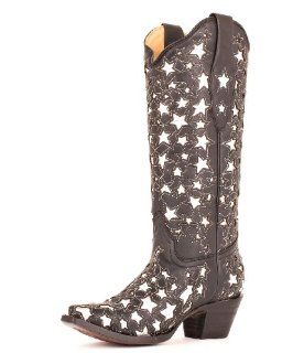 Corral Womens Silver Star Boots   A2040: Shoes