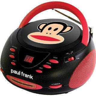 Paul Frank PF224BK Stereo CD Boombox with AM/FM Radio: MP3
