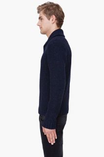 Rag & Bone Navy Wool Vail Sweater for men