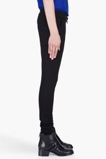 Y 3 Black Lux Track Pants for women