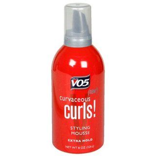 VO5 Curls Styling Mousse, Extra Hold, 8 OZ (226 g) 