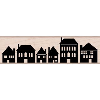Hero Arts Mounted Rubber Stamps 3.75X3.25 Row Of Houses Today: $9.99