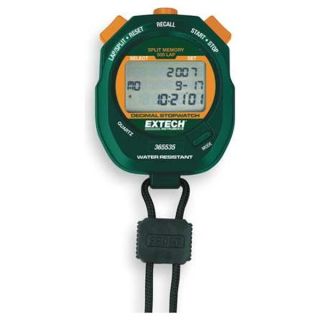 Extech 365535 Digital Stopwatch, Decimal Display