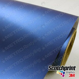 3M Scotchprint Car Wrap Vinyl Film 1080 Series MATTE BLUE METALLIC