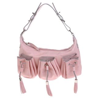 Givenchy Pink Leather Pumpkin Hobo Handbag
