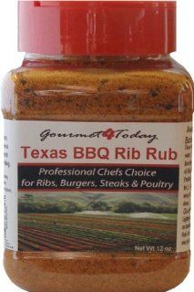 Texas BBQ Rib Rub Seasoning Grocery & Gourmet Food