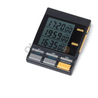 Control Company 5025 Triple Display Timer, 1/2 In. LCD