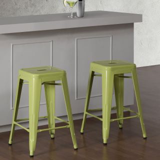 Tabouret 24 inch Limeade Metal Counter Stools (Set of 2) Today: $89.99