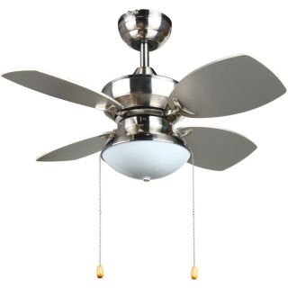 Transitional 28 inch Ceiling fan in Brushed Nickel Today: $88.99 4.0