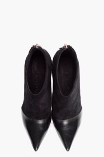See by Chloé Black Suede And Silver Lookbook Ankle Boots for women