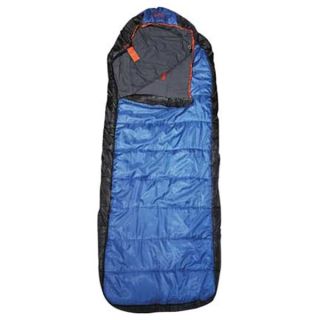 Slumberjack 53101272 Sleeping Bag, Blue, 20 Deg F, 34 x 76 In