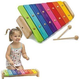 Large Wooden Xylophone Toys & Games