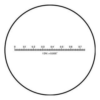 Bausch & Lomb 81 34 37 Scale, Inch