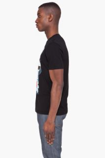 Marc Jacobs Black Graphic Print T shirt for men
