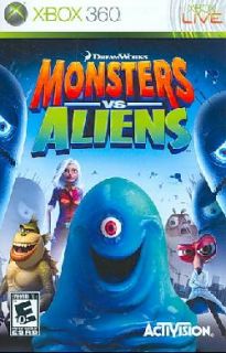 Xbox 360   Monsters vs. Aliens