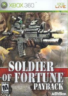 Xbox 360   Soldier of Fortune Payback
