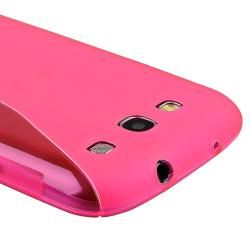 BasAcc Pink Case/ Protector/ Headset/ Wrap for Samsung Galaxy S III