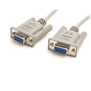 StarTech 10 Feet DB9 RS232 Serial Null Modem Cable F/F